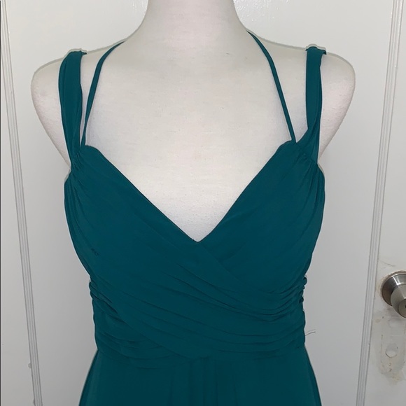 Off the shoulder chiffon dress - Picture 2 of 6
